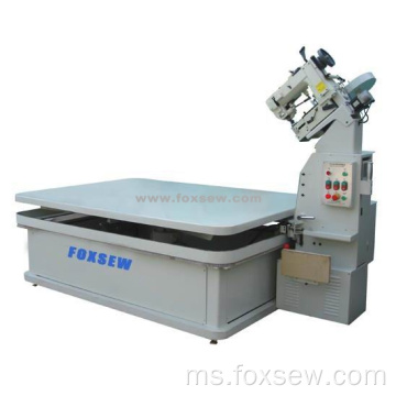 Mesin Tape Tepi Tilam dengan Kepala Mesin Jahit SINGER